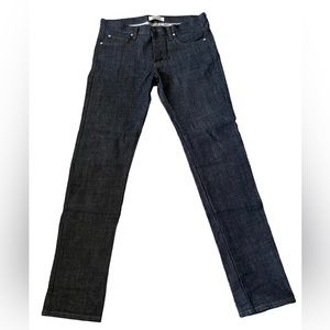 Naked & Famous Denim Super Guy Jeans - 34x30.5 Classic Slub Deep Indigo